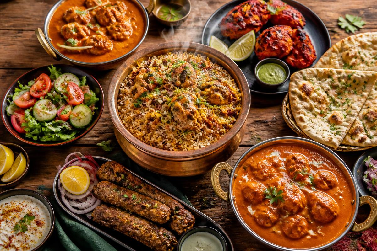 A spread of premium home-cooked dishes from UpChef verified chefs