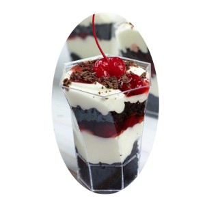 Black Forest Shot Glass Dessert