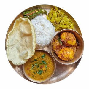 Egg Thali