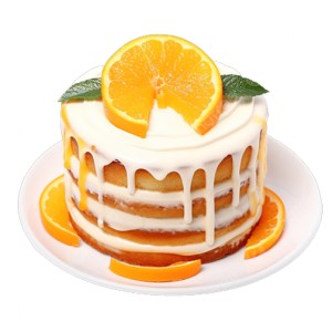 Orange Pastry Cake