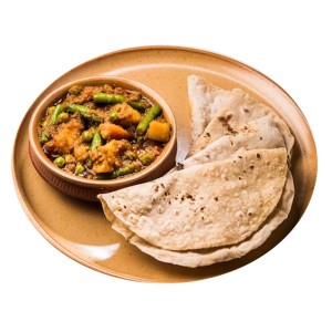 Roti Sabji Misti Combo